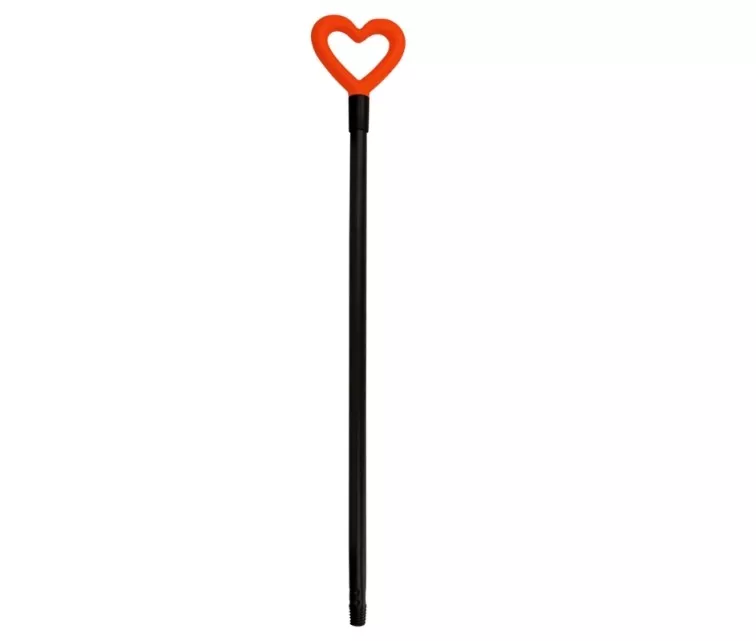 Šepetėlio kotas Love 131,2 cm asorti, laimo žalia/šviesiai mėlyna/oranžinė/žydra