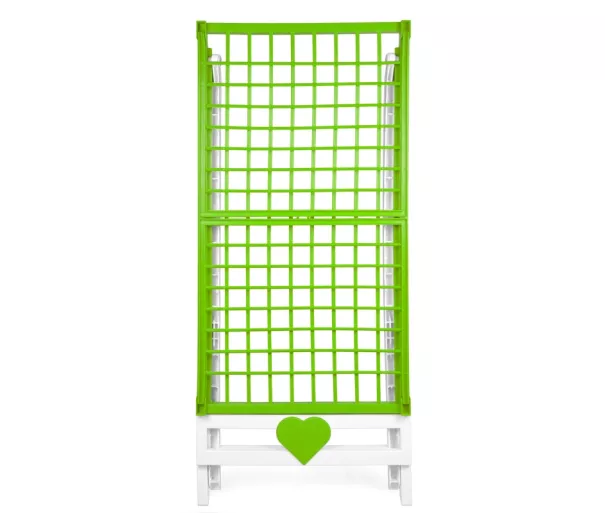 Tumble dryer Love white/lime green 180x56x96cm