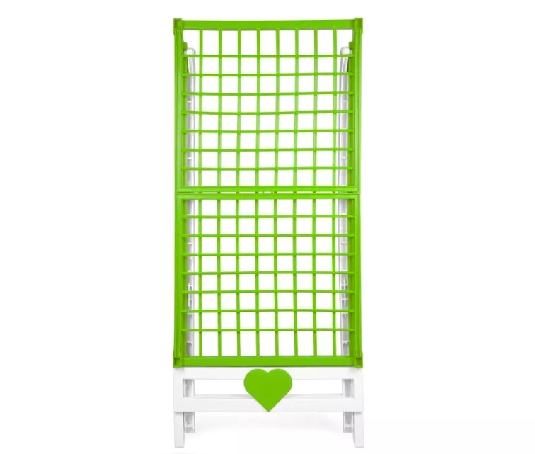 Tumble dryer Love white/lime green 180x56x96cm