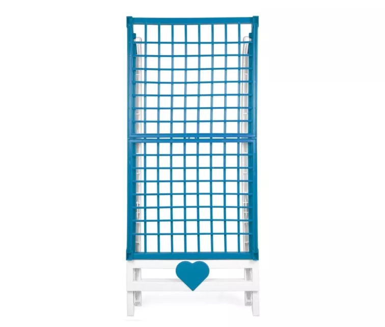 Tumble dryer Love white/light blue 180x56x96cm