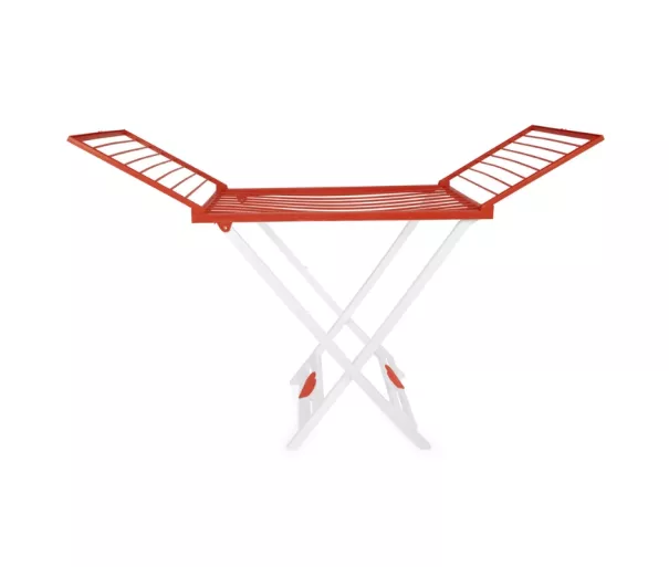 Veļas žāvētājs Love balts/oranžs 180x56x96cm