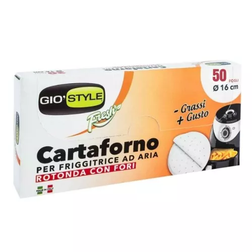 Küpsetuspaberilehed 50 tk. Ø16cm Õhufritüür õhugrillile 2,5L