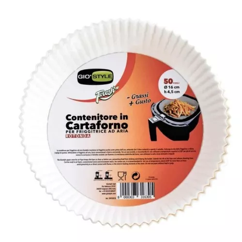 Kepimo indai 50 vnt. Ø16 cm, skirti oro keptuvei