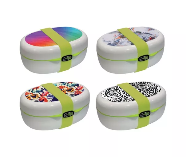 Lunch box X-Food Joy 1,30L assorted