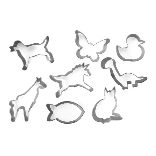 Набор формочек для пряников 8 шт. животные
