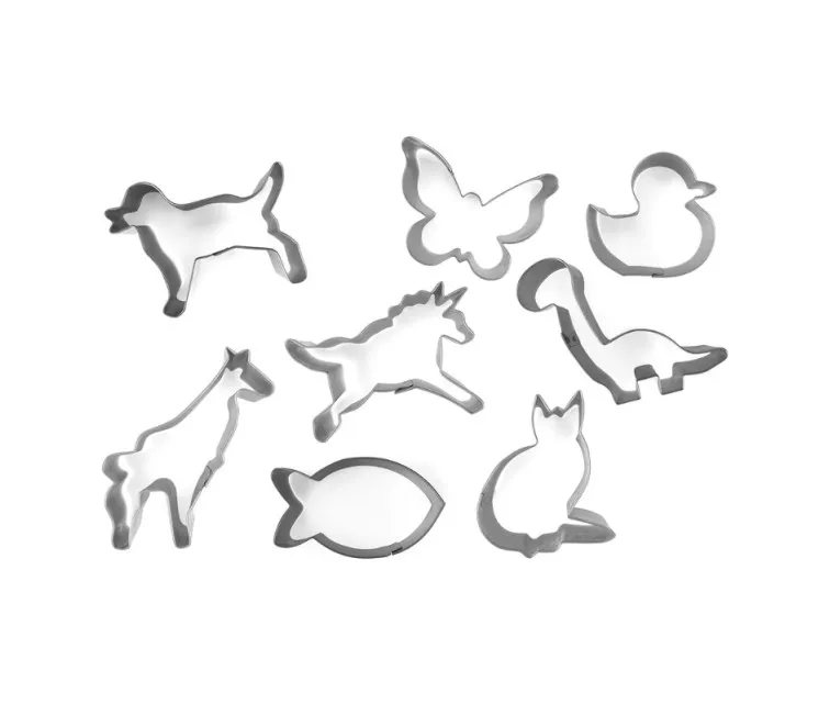 Meduolių formelių rinkinys 8 vnt. gyvūnai