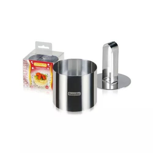 Круглое пищевое кольцо с толкателем Ø7х6см