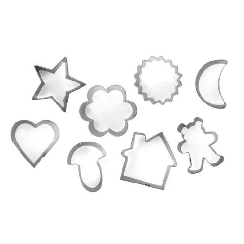 Набор формочек для пряников 8 шт. ассорти