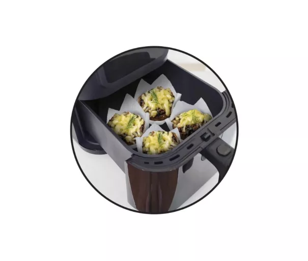 Cake tins 12 pieces white Air Fryer Ø8,5x8cm
