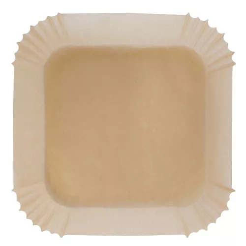 Квадратные бумажные формочки 50 шт. Фритюрница 20x20x4.7см