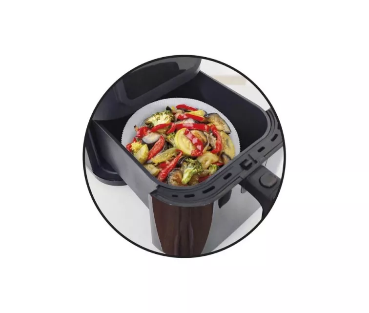 Круглые бумажные формочки 16 шт. Фритюрница Ø18,5x4,2см