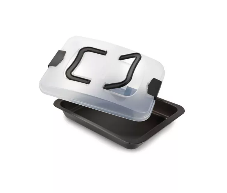 Baking dish with carrying lid Bake Away 24 x 32 x 4,7 cm