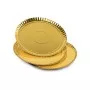 Бумажные противни золотого цвета комплект из 3 штук Easy Bake Ø 24 см