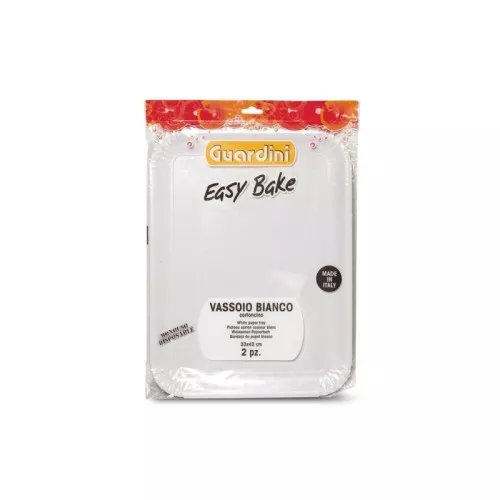 Paberikandjad valge komplekt 2 tk. Easy Bake 28 x 42 cm 