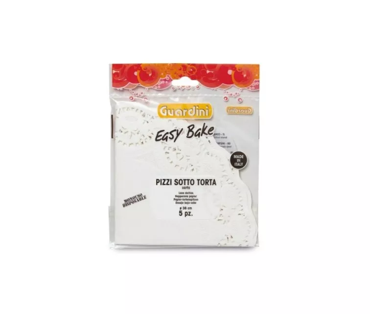 Декоративные бумажные подставки 5 шт. Easy Bake Ø 36 см