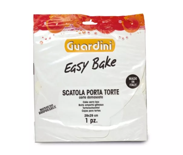 Easy Bake Paper Cake Carrying Box 29x29x9cm