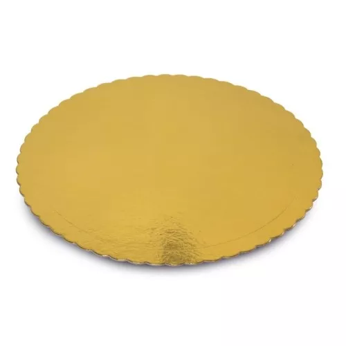 Бумажные противни для тортов золотого цвета 2 шт. Easy Bake Ø32 см 