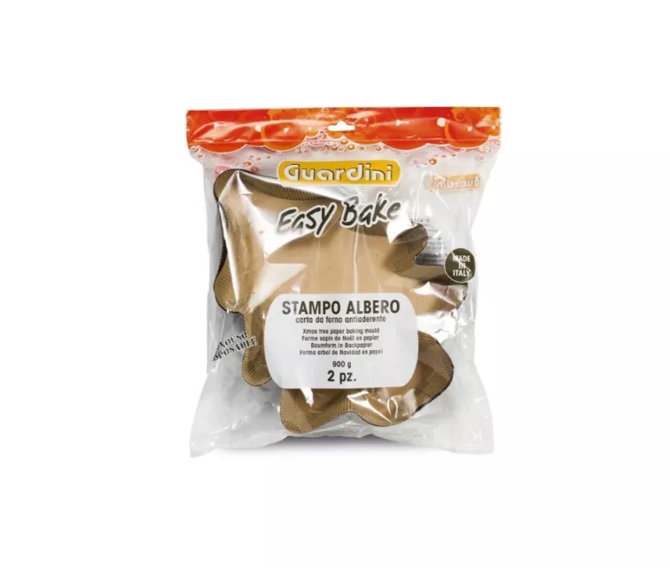 Paper baking molds Christmas tree set 2 pcs. Easy Bake 25x32cm