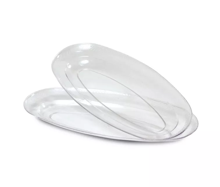 Пластиковые противни прозрачные комплект из 2 штук Easy Bake 46x23 см