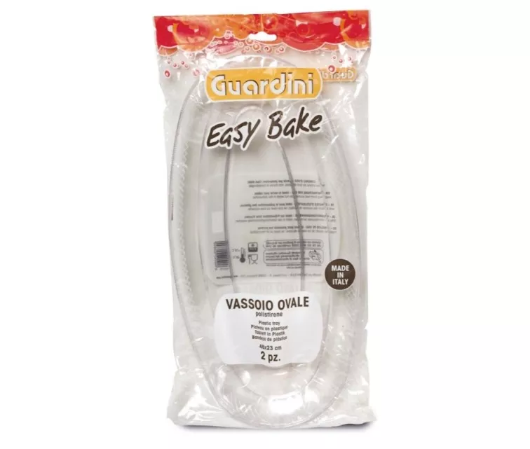 Пластиковые противни прозрачные комплект из 2 штук Easy Bake 46x23 см