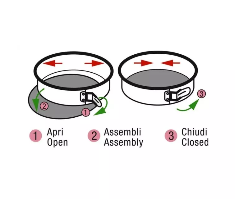 Tortų ir keksiukų skarda Gardenia Ø 26 x 7,7 cm