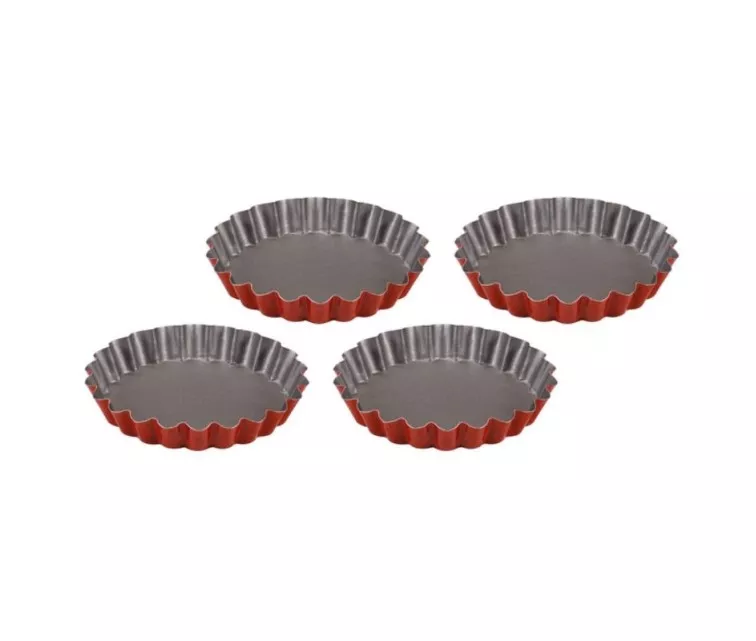 Tartaletes formiņu komplekts 4 gab. Rossana Ø 12 x 1,9cm