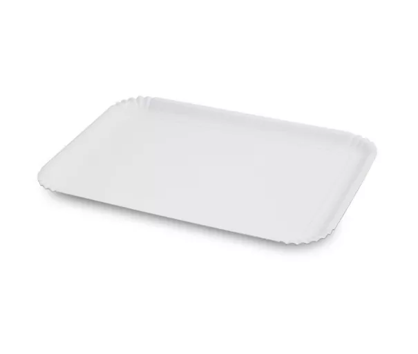 Paper trays white set of 3 Easy Bake Bio 18x26cm