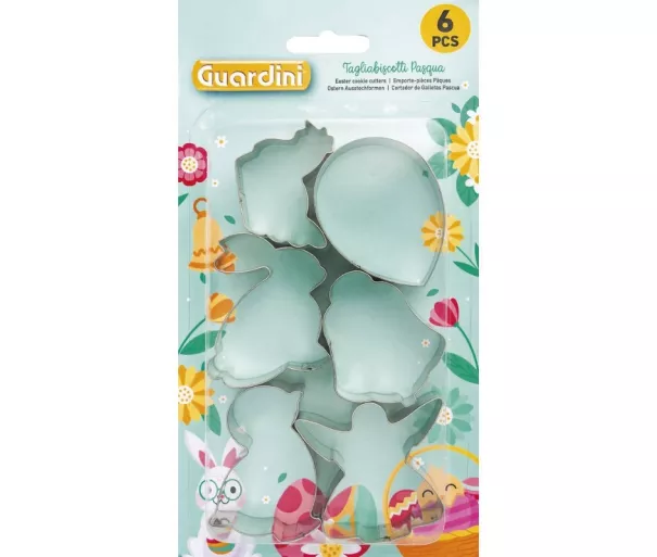 Cookie and gingerbread cutter set 6 pcs. Easter 5-6x2cm