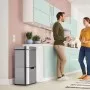 Atliekų rūšiavimo sistema Öko Vario XL / 2x25L / nerūdijantis plienas