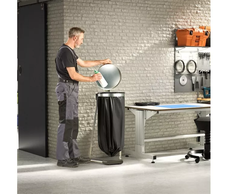 Подставка для мешков для мусора ProfiLine MSS Design XXXL / 120L / сталь