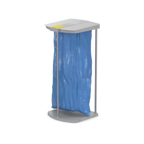 Подставка для мусорных пакетов ProfiLine MSS XXXL / 120L / алюминий, серый пластик