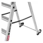 Ladder mobile platforms Master P80 / aluminum / 7 steps