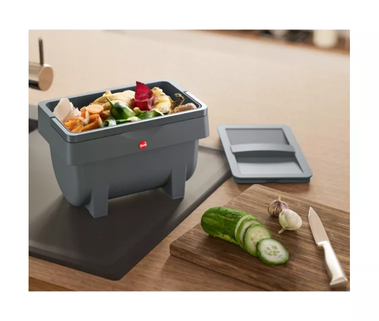 Šiukšlių dėžė ÖkoMini S / 4L / pilka