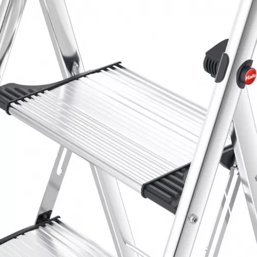 Складная скамья-ступенька MK100 TopLine / алюминий / 3 ступени 