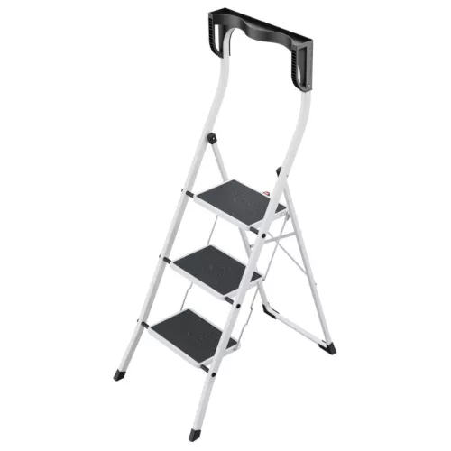 Kokkupandav astmepink K75 StandardLine / alumiinium / 3 astet, turvakäepide 