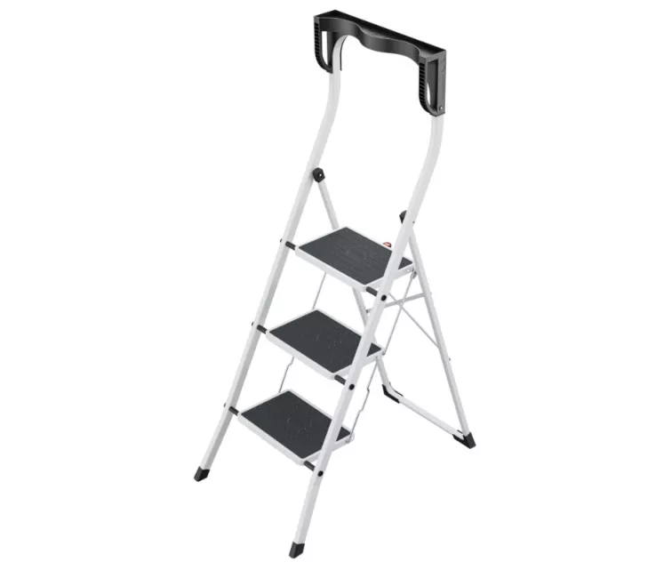 Kokkupandav astmepink K75 StandardLine / alumiinium / 3 astet, turvakäepide