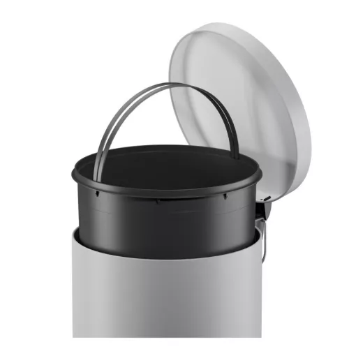 Šiukšliadėžė su pedalu Selekta L / 30L / matinė pilka