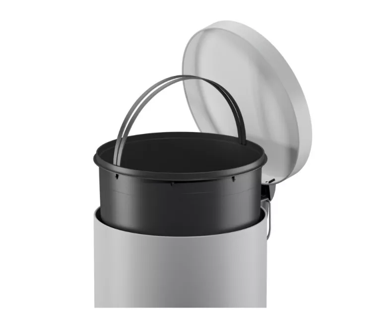 Šiukšliadėžė su pedalu Selekta L / 30L / matinė pilka