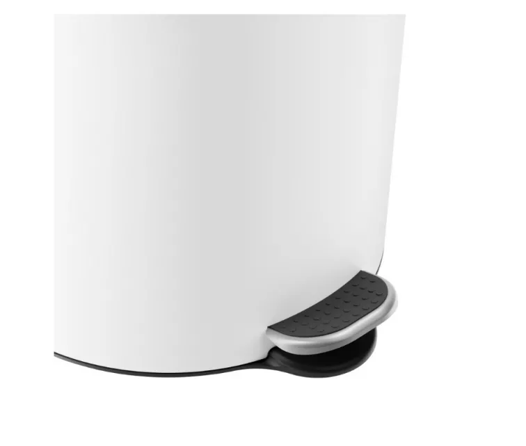 Šiukšliadėžė su pedalu Selekta L / 30L / matinė balta