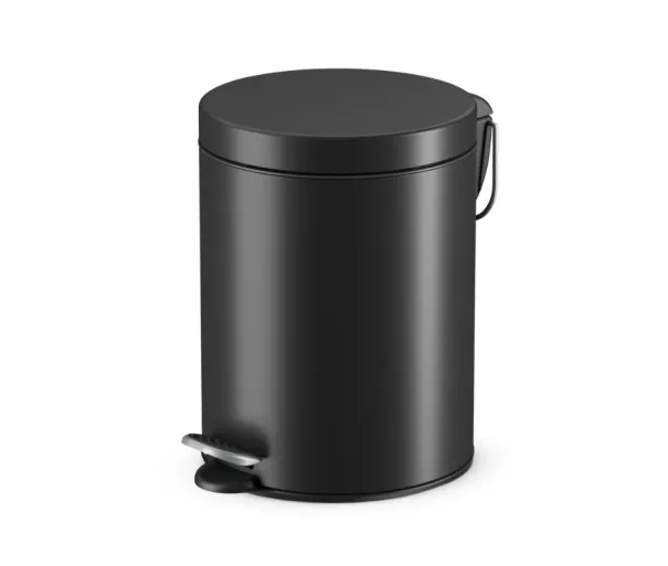 Pedaaliga prügikast Selekta S / 5L / matt must