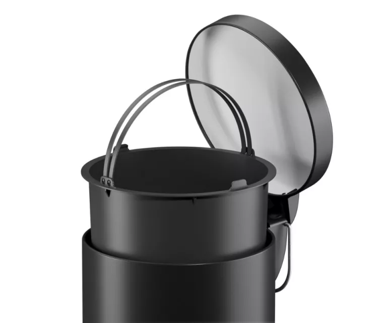 Atkritumu tvertne Selekta S / 5L / matēti melna