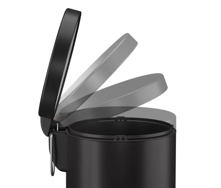 Atkritumu tvertne Selekta S / 5L / matēti melna