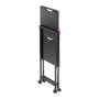 Folding shelf on wheels Quickboard / black