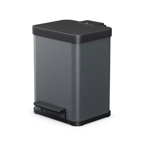 Pedal bin Öko uno Plus M / 17L / dark grey
