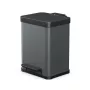 Pedal bin Öko uno Plus M / 17L / dark grey