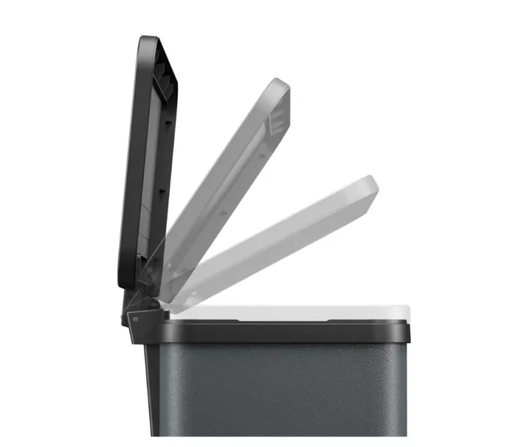 Pedal bin Öko uno Plus M / 17L / dark grey