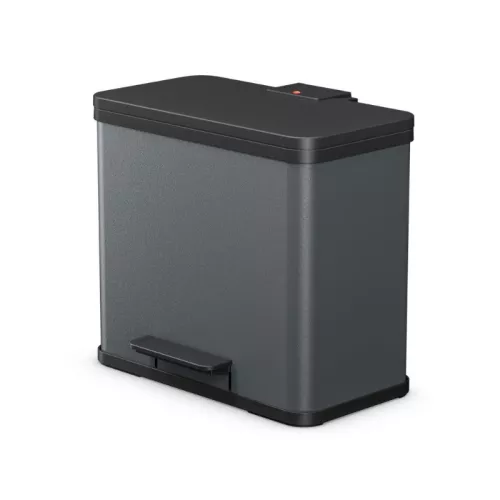 Мусорный контейнер с педалью Öko duo Plus L / 17+9 л / темно-серый