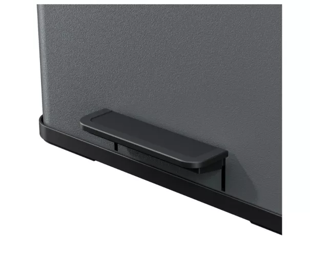 Waste sorting bin with pedal Öko duo Plus L / 17+9L / dark grey