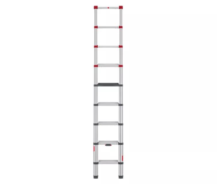 Telescopic ladder Master T100 / aluminum / 9 steps