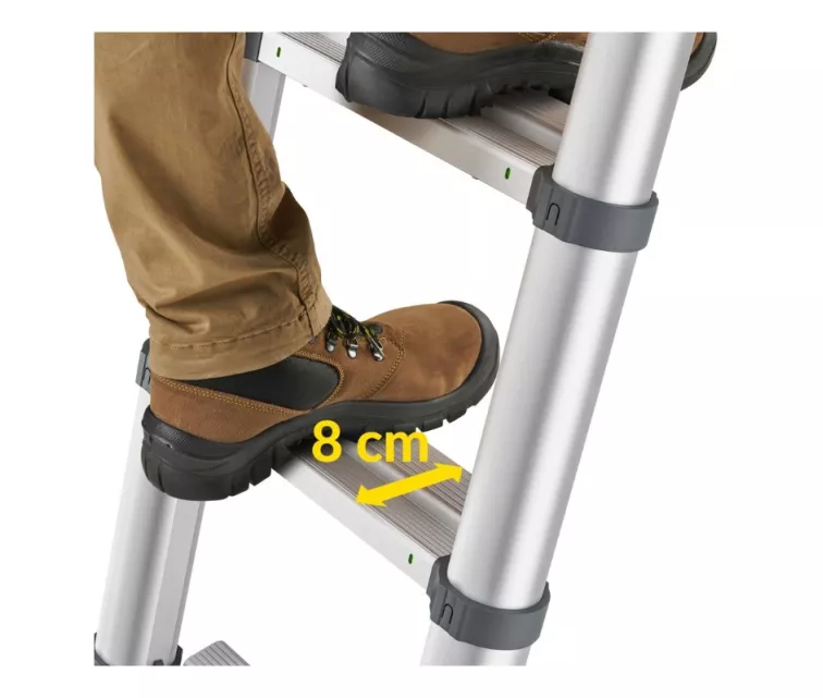 Telescopic ladder Master T100 / aluminum / 9 steps